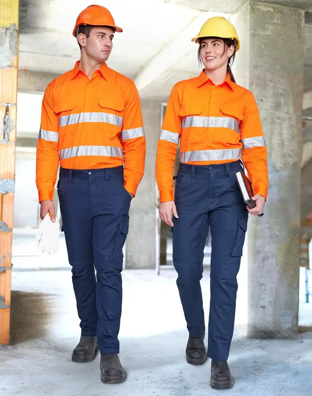 Unisex Cotton Stretch Rip-Stop Work Pants WP26 Work Wear Australian Industrial Wear
